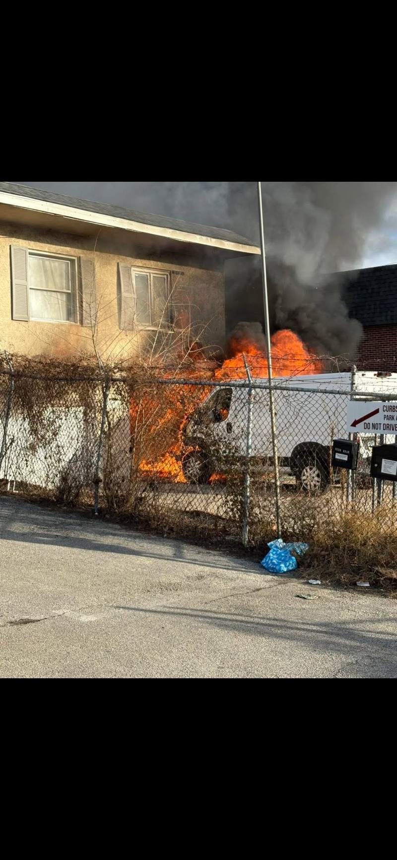 Vehicle fire knocked down by CHFC crews