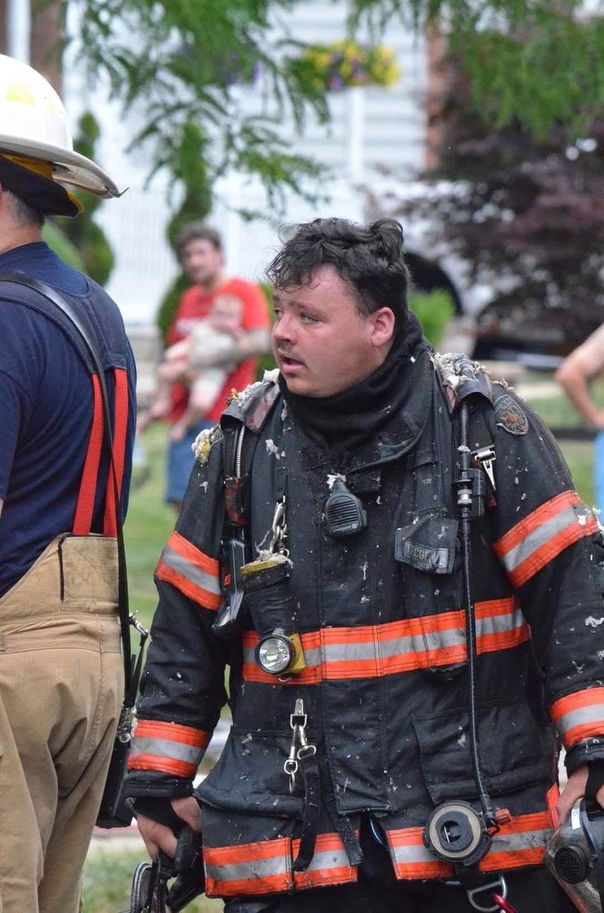CHFC firefighter after interior operations