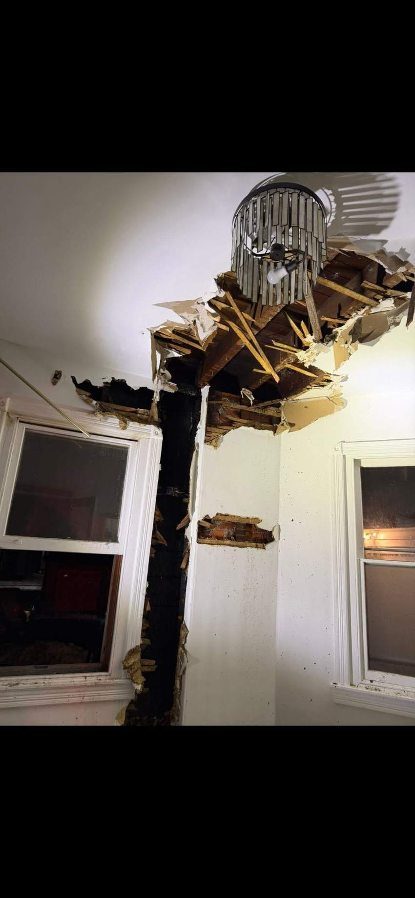 Interior overhaul after a fire